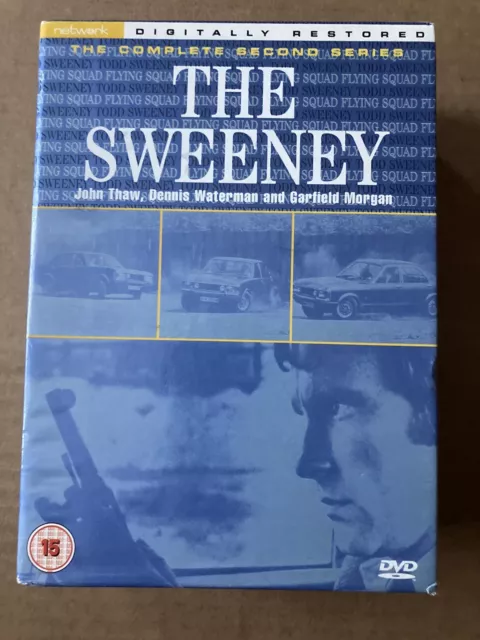 Signed The Sweeney Complete Second Series Dvd Box Set Signed By John Challis