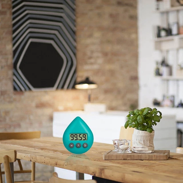 Smart Digital Timer con allarme e ventosa perfetto per cucina e doccia