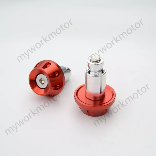 Maniglia impugnatura oro estremità tappo barra per Yamaha YZF600/750/1000 XJR1300/400