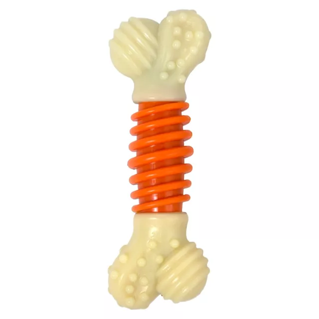 Nylabone Extreme Tough Pro Action Dog Chew Toy, Cleans Teeth, Bacon Flavour, Med