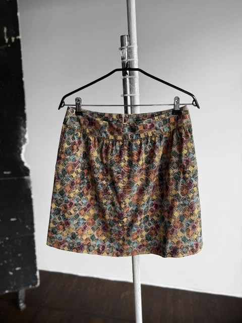 Mini jupe fille - Desigual - Bimba - Taille élastique - Multicolore - 100% Viscose Multicolore
