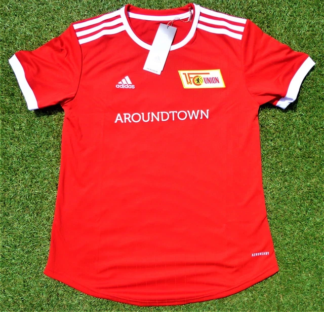 Union Berlin Frauen Women Kurzarm Trikot rot red Jersey Adidas Größe S +NEU+