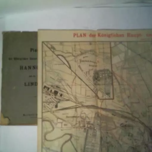 Plan der königlichen Haupt- und Residenzstadt Hannover und der Stadt Linden