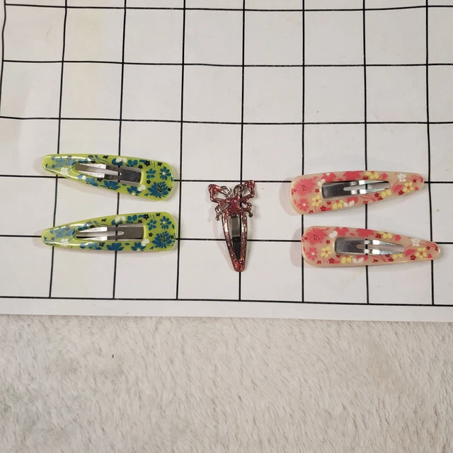 Variety Hair Accessory Butterfly Clips Goody and more 5 Lot
