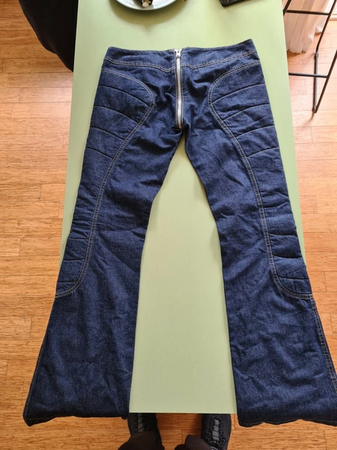 Back Zipper Jeans Mens VERY RARE RUFSKIN DENIM Men's 30 Sparky