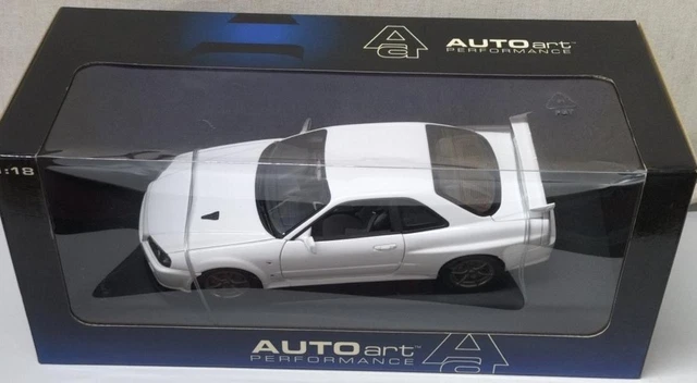 1:18 AUTOART NISSAN (R34) V - Spec II Black Pearl 2001 EUR 269,69