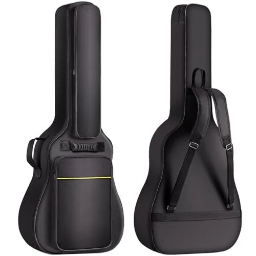 CAHAYA Housses pour Guitare Acoustique Sac de Guitare Gigbag avec Sac de Musi...