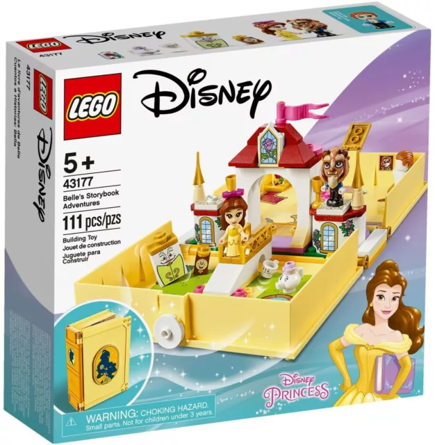 LEGO Disney - Beauty and the Beast - Belle's Storybook Adventures #43177 BNIB