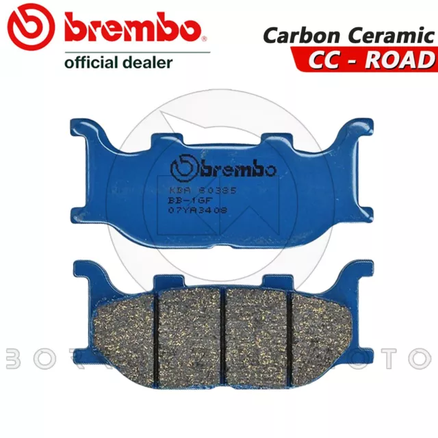 Pastiglie Freno Anteriori Brembo Blu Carbon Ceramic Keeway Supershadow 250 2011