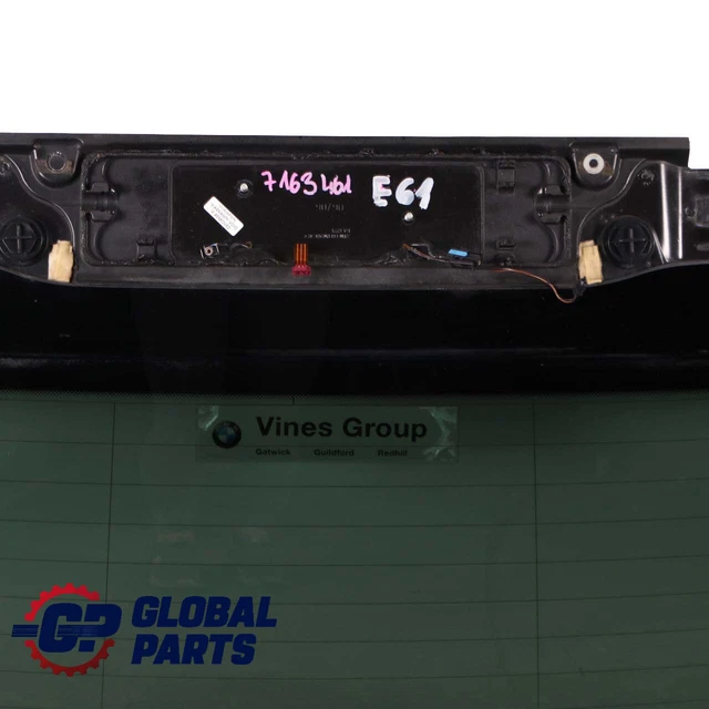 BMW E61 REAR Window Glass Touring Estate Tinted Window Panel Black AS3