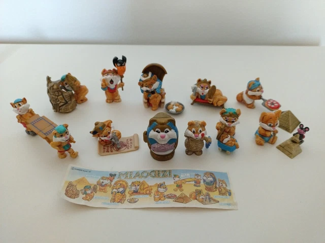 KINDER FERRERO SORPRESA Serie Completa Miaogizi Gatto EUR 9,90