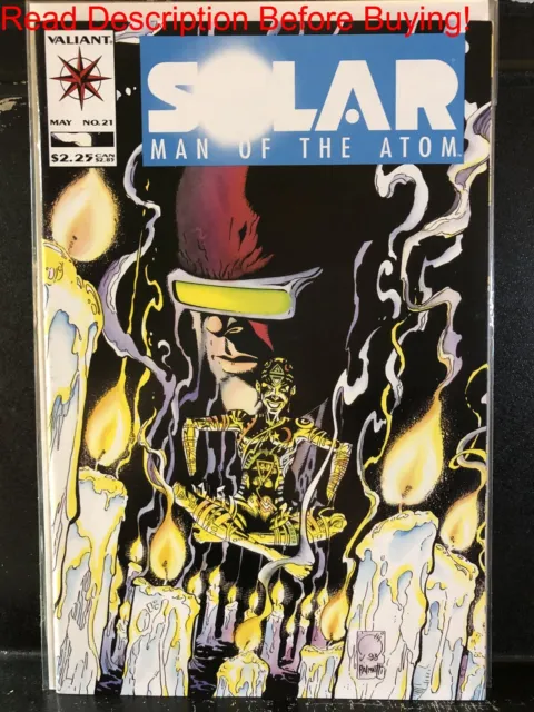 BARGAIN BOOKS ($5 MIN PURCHASE) Solar Man of the Atom #21 (1993 Valiant)