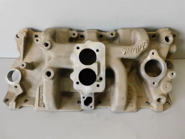 Edelbrock S.P.2-P.2V Chevrolet SBC 327 350 400 2 BBL Aluminum Intake Manifold Edelbrock S.P.2-P.2V Chevrolet SBC 327 350 400 2 BBL Aluminum Intake Manifold