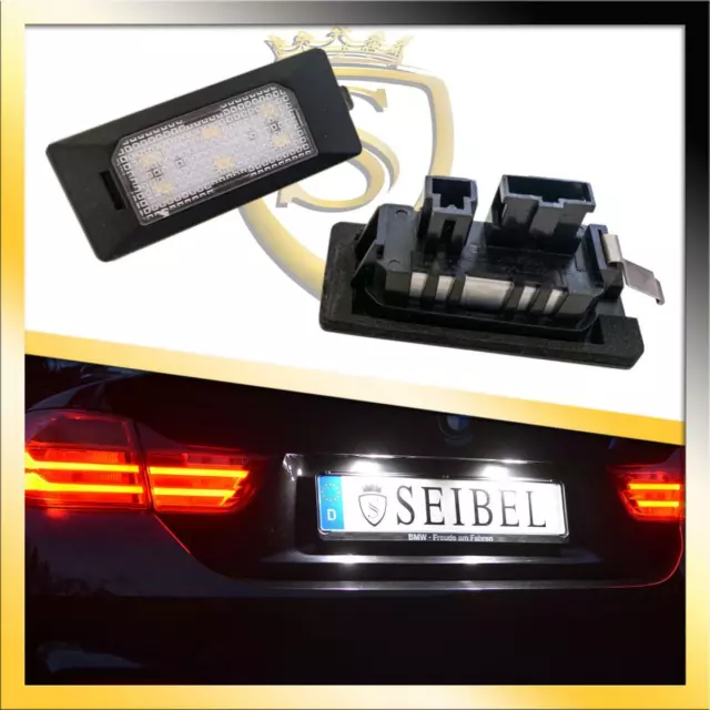 LED Kennzeichenbeleuchtung ohne Fehlermeldung Eintragungsfrei passend für Audi  A3 S3 A4 RS4 8E 8H B7 : : Auto & Motorrad