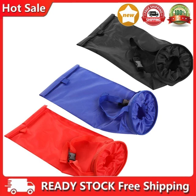 Car Seat Back Litter Holder Pendant Rubbish Snacks Bag Waste Bin Car Accessory