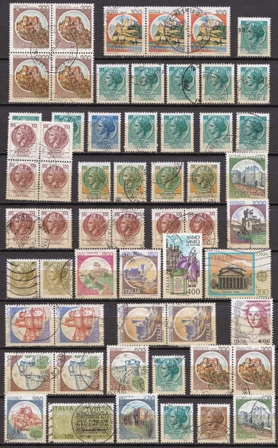 Briefmarken WELTWEIT mit Italien Lot  53.1 wie abgebildet