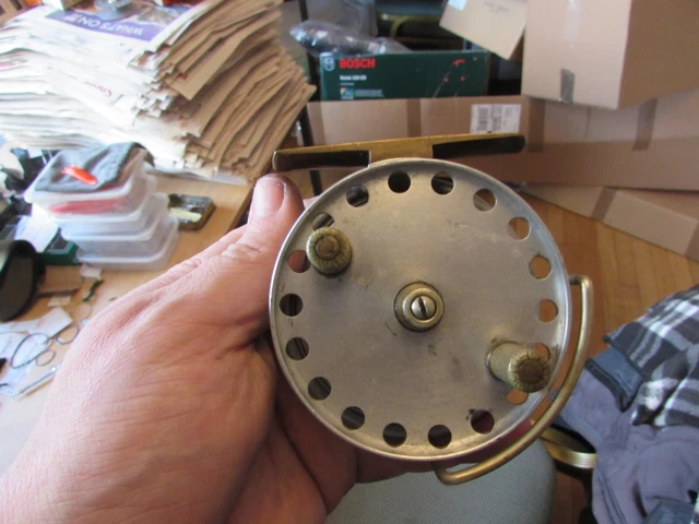 Barbel Greys Bewick Centrepin Reel RARE SIZE VINTAGE Hardy Alnwick