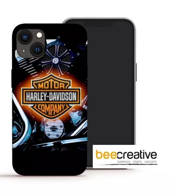 Cover Personalizzata TPU Harley Davidson Moto Motociclette Iphone Samsung Xiaomi