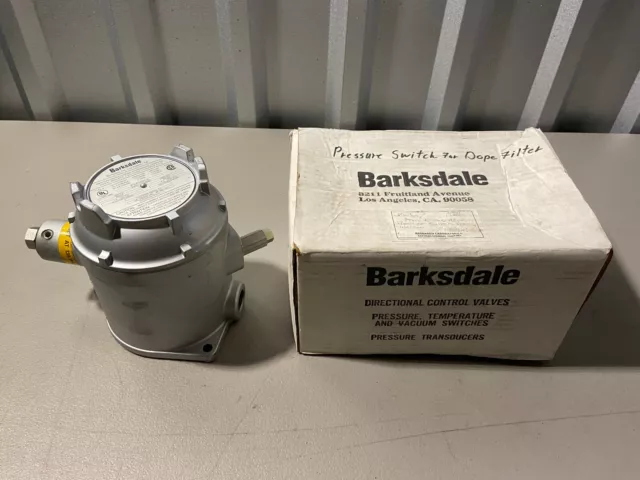 New In Box Barksdale Pressure Switch D1X-A150Ss-Ul