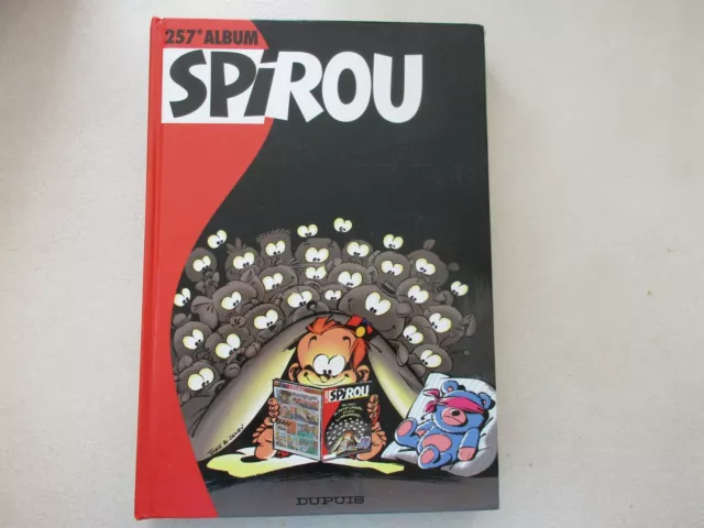 Journal De Spirou Album Recueil N°257 Be/Tbe