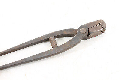 Rare Old Pliers Workshop Tool Forging Tongs Old Vintage Special Pliers 3