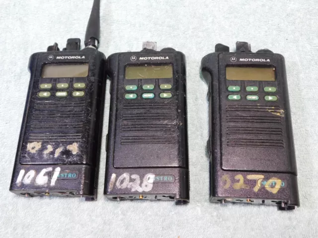 For Parts / For Repairs 🔥3 Motorola Astro Saber Model 2   800 Mhz Radio's