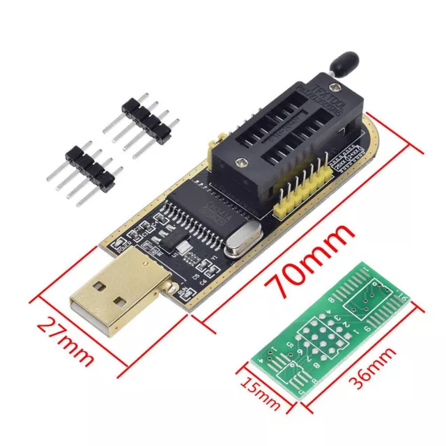 CH341A CH341Series EEPROM Flash BIOS USB Programmer with Software & Driver