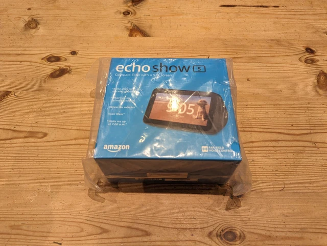AMAZON ECHO SHOW 5 Smartspeaker / Smart Display with Alexa Black ...