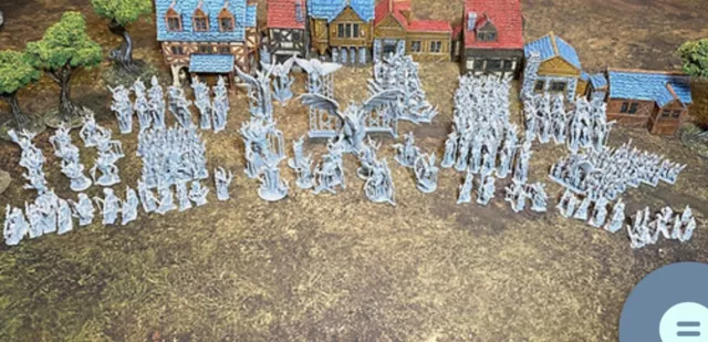 10mm Wood Elf army suitable for either warmaster or kings of war