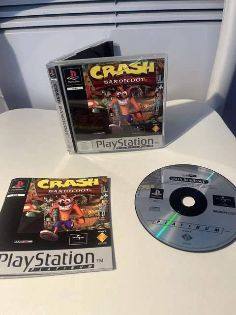 Crash bandicoot PS1 Complet platinum Sony : Achat occasion | Jeux vidéo Sony 0-6 mois Bon état Retrogaming