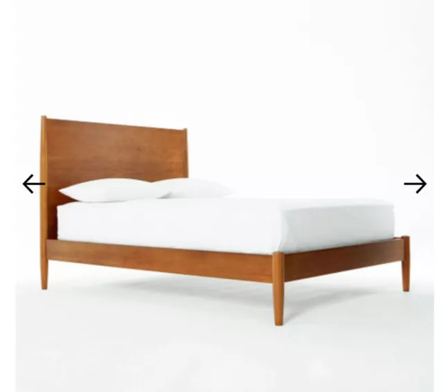West Elm Mid Century Modern Double Bed