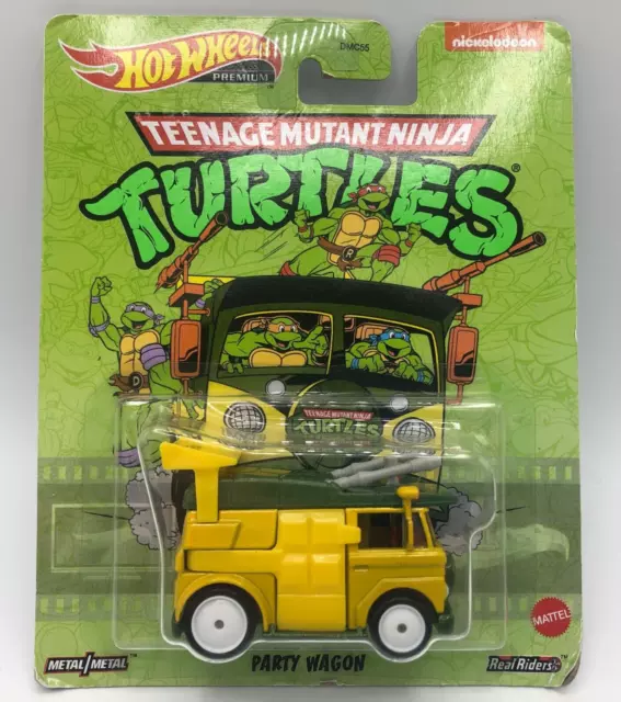 Mattel® Hot Wheels® Premium Teenage Mutant Ninja Turtles PARTY WAGON | GJR50