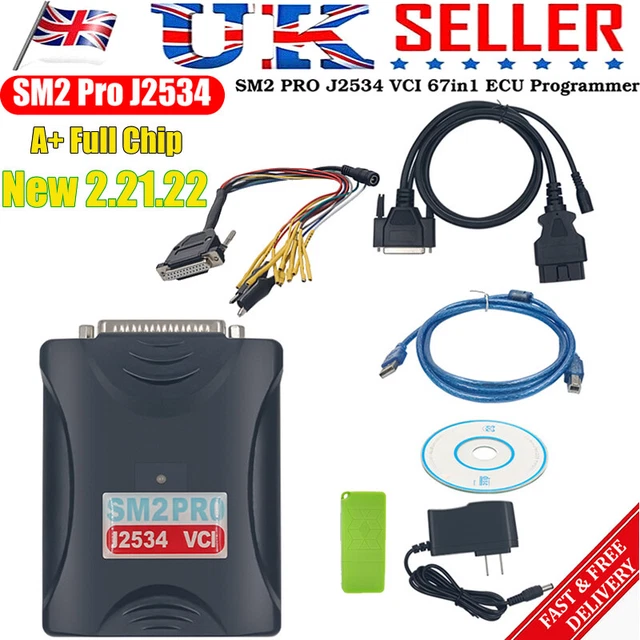 SM2 PRO J2534 VCI With PCMflash 67 IN 1 Dongle Update Version of ...