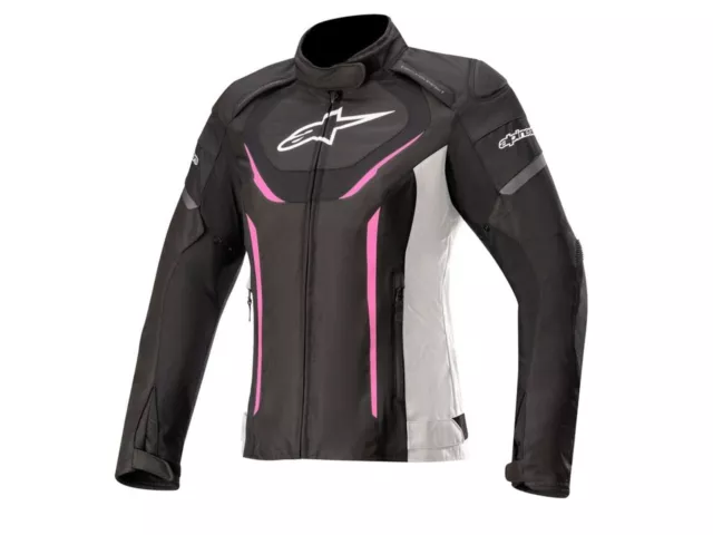 Alpinestars Stella T-Jaws V3 Black White Fusia Ladies Motorcycle Jacket