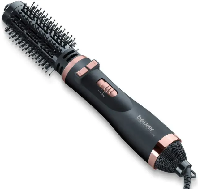 Beurer - Hot Air Brush, Corded, Ion Function, Lightweight, 1000W, Black