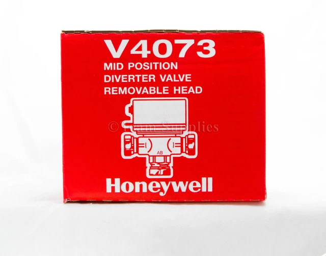 HONEYWELL 3 PORT MID POSITION MOTORISED ZONE VALVE 28mm V4073A1088 302