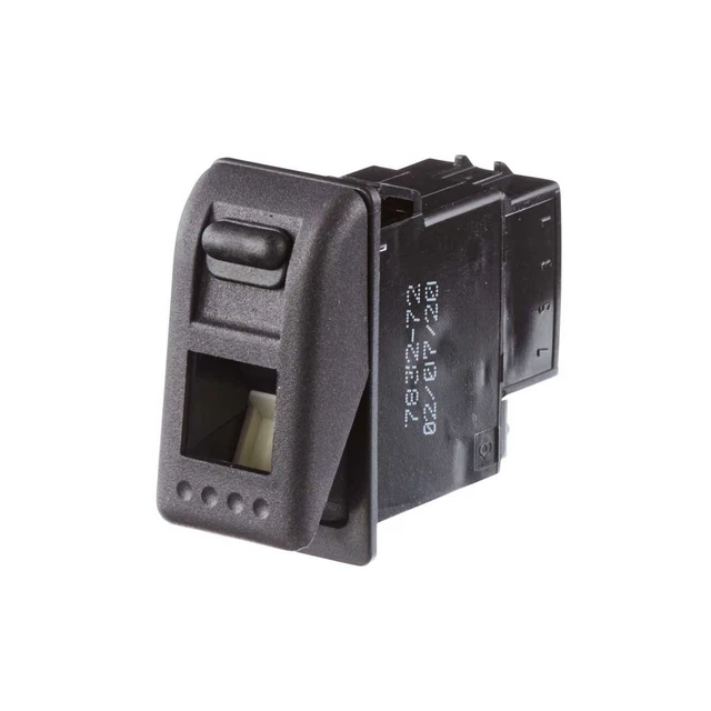 Interrupteur De Signal De Détresse HELLA - 12V - Montage Encastré - Voyant Rouge - Avec Ampoule