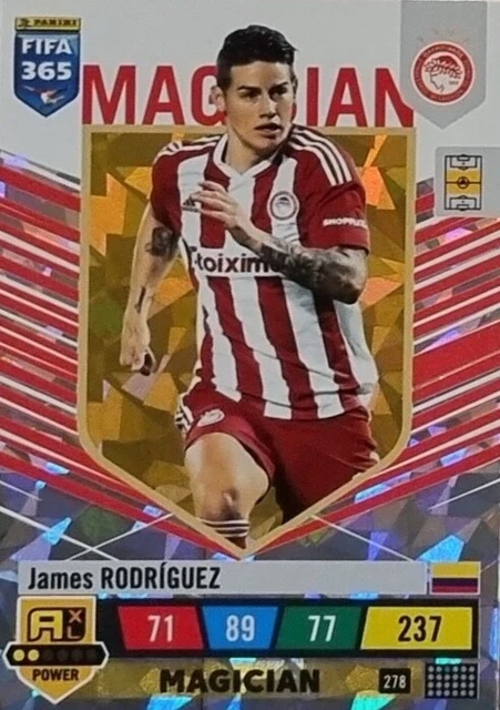 Panini FIFA365 Bayern Münih James Rodriguez Limited Edition Kart Sınırlı Üretim