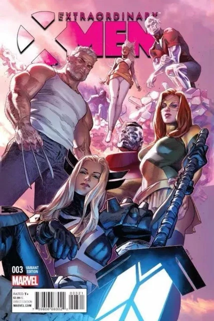 EXTRAORDINARY X-MEN #3 1.25 VARIANT 1st PRINT VF/NM MARVEL