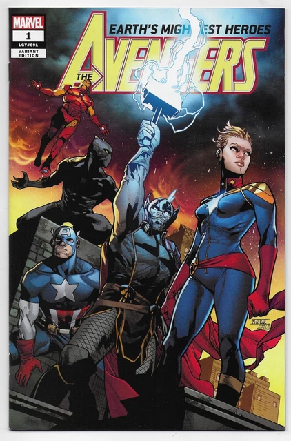 Avengers 1 Mahmud Asrar eBay Exclusive Variant Iron Man Thor Captain America MCU