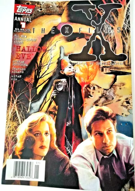 X-Files Annual Comic Book Vol 1 No 1 Topps Comics - Vintage 1995