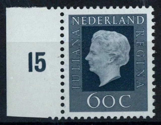 Netherlands 1969-80 SG#1074, 60c Queen Juliana Definitive MNH #E88249
