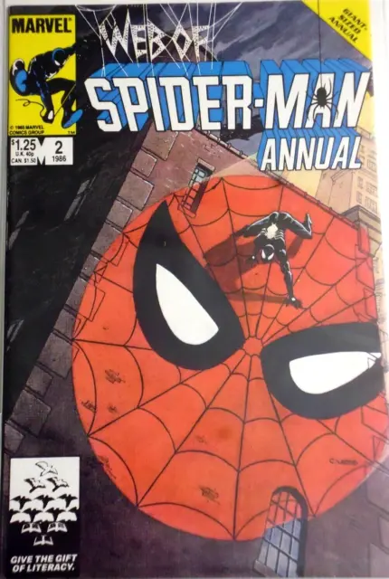 Web Of Spider-Man Annual # 2.  1986.  Vfn+  High Grade