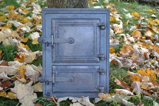 Porte de visite Porte du four Porte du four à bois Porte du four Fonte...