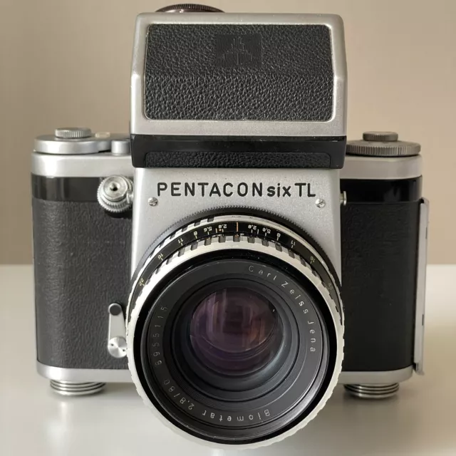 Pentacon SIX TL Mittelformatkamera Carl Zeiss Biometar 2,8/80 v Walter Ballhause