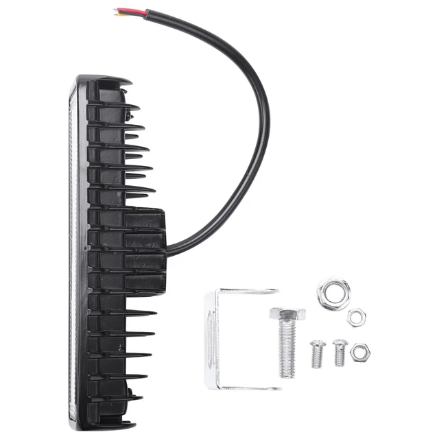 Flash di lavoro strobo 48 W barra luminosa led bianco giallo per Offroad 4X4 Atv J9C8