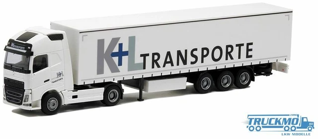 Miniature Camion VOLVO FH12-420 avec Citerne Ciment JOAL JOA333