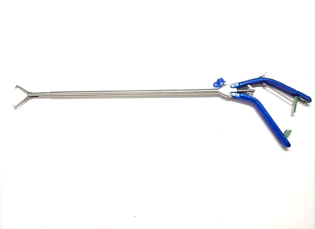 Laparoscopic 12mm Tenaculum Forceps SS Reusable Surgical Instruments CE approved