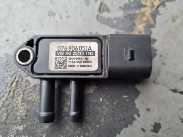 Vw Passat 3C B6 DPF Differenzdrucksensor Abgasdrucksensor 076906051A Original VW