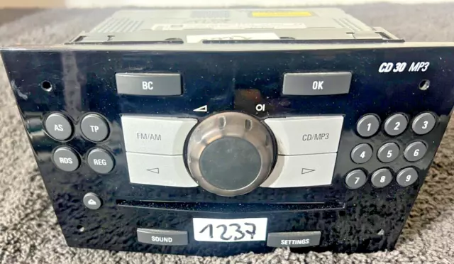 Autoradio Cd Delphi - Opel Corsa Iv (4) D - Référence : 344183129